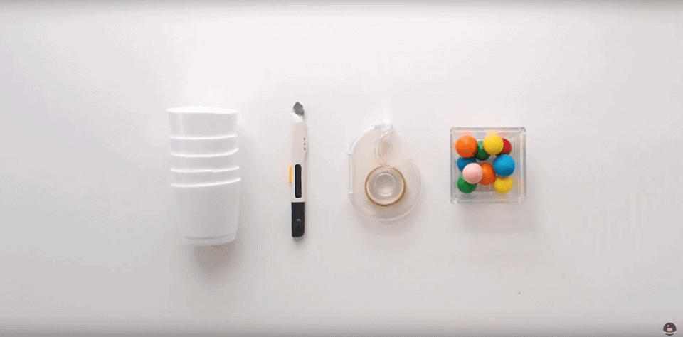 DIY 捲筒碰碰球 – 自製玩具 2