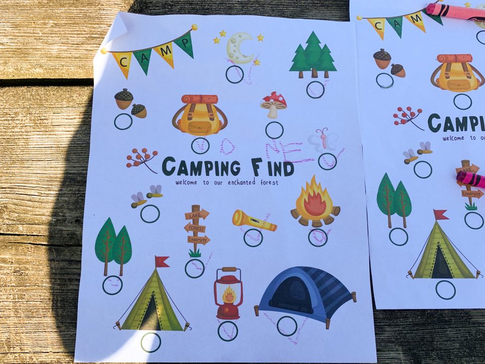 Camping Find-露營小遊戲