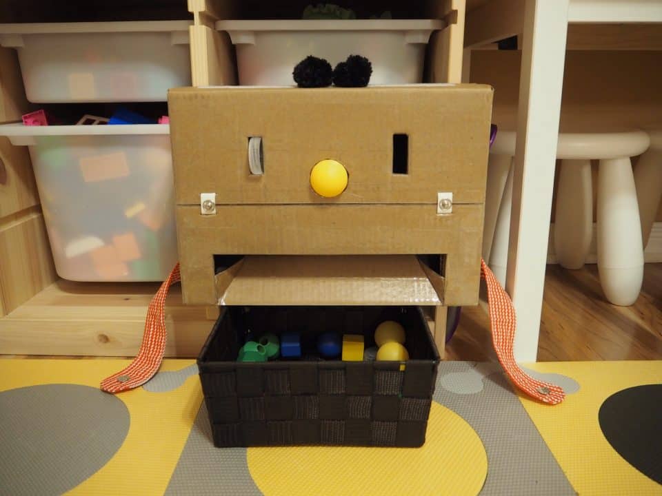 DIY 自製紙箱機器人