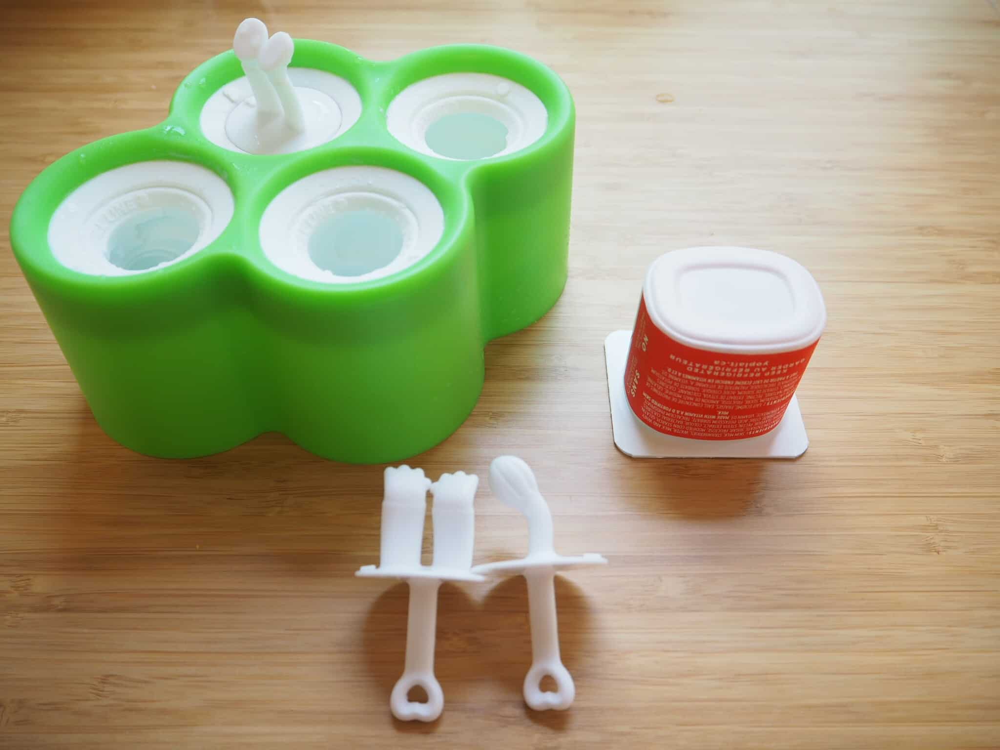 自製優格冰棒 -寶寶版 DIY Frozen Yogurt for Toddler