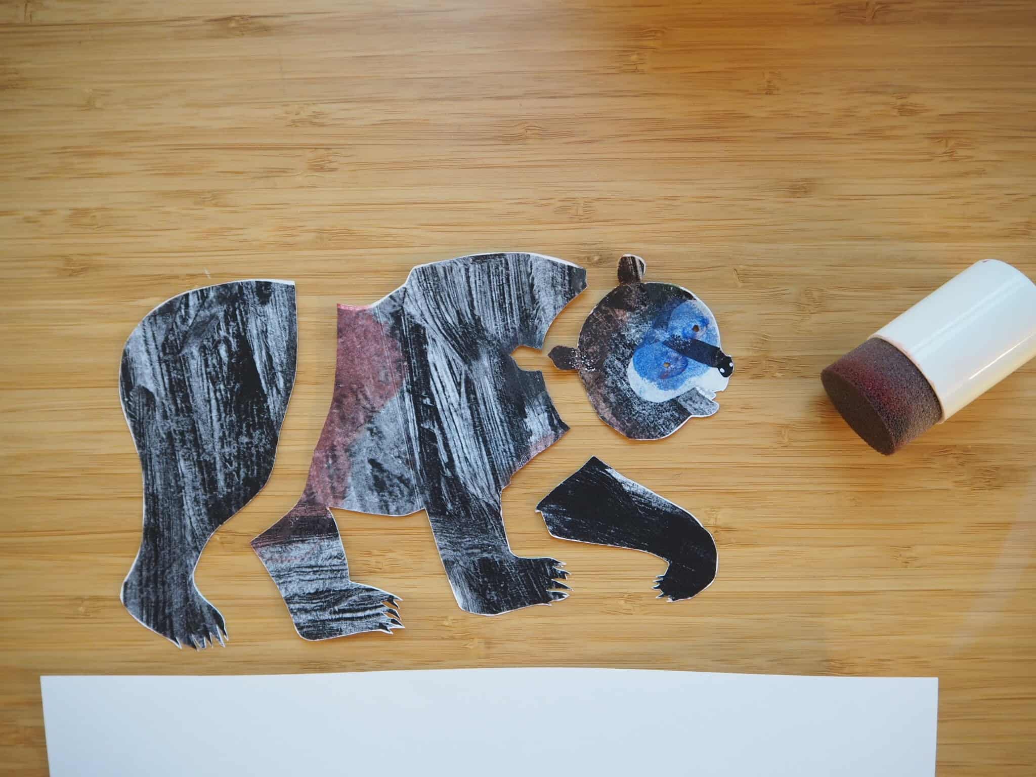 《棕色的熊、棕色的熊，你在看什麼？》 – 海綿彩印畫 (繪本延伸創作) 3