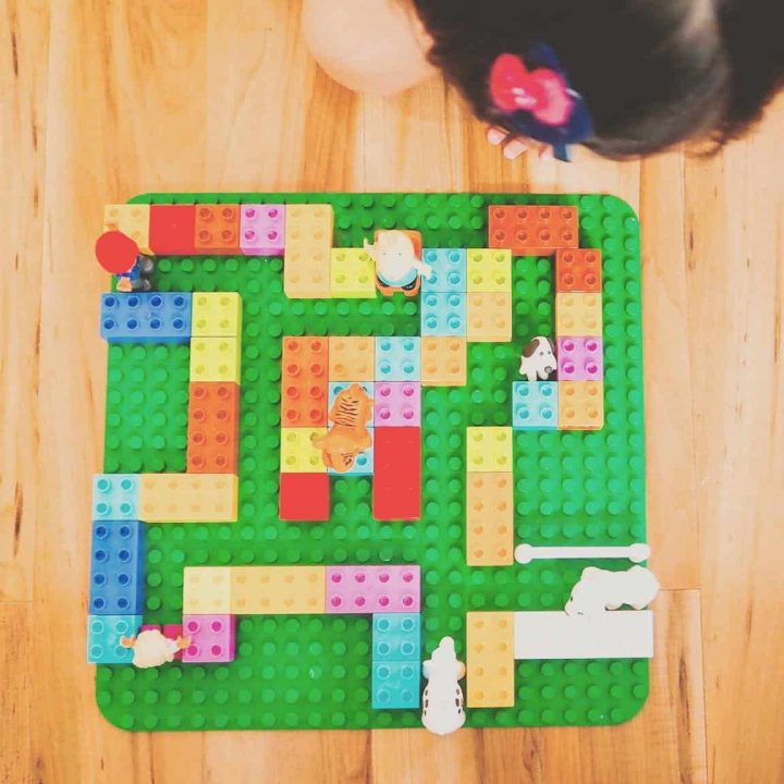 三種 Duplo樂高積木玩法：數字與顏色配對遊戲 (免費圖檔分享） 2