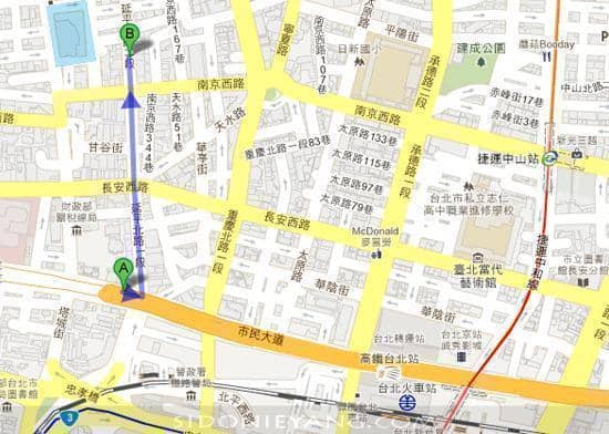 台北 永樂市場地圖