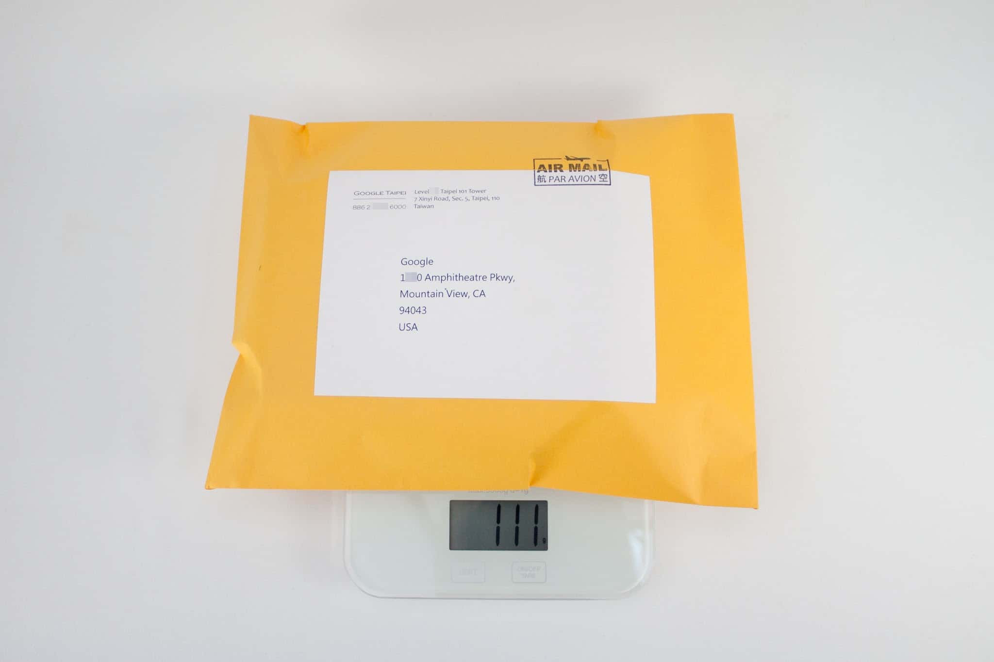 國際郵件/ 國際小包裹 書寫與寄送方式 - 重量計算