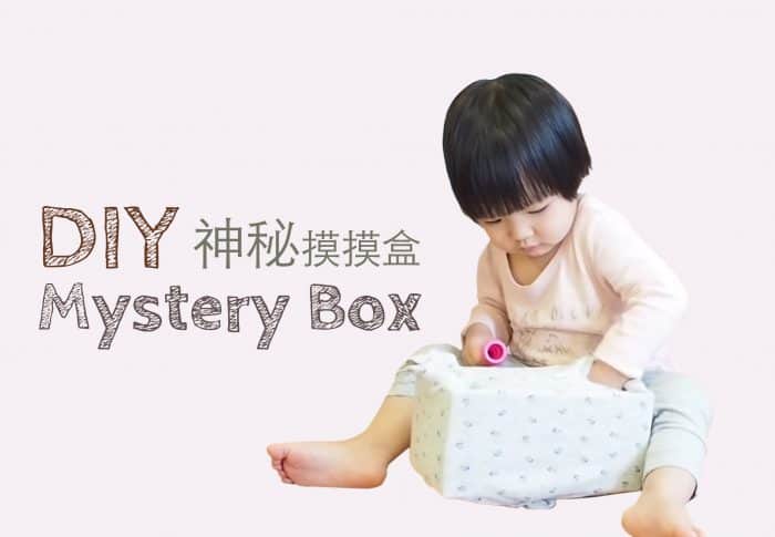 DIY 自製面紙盒玩具 — 神秘摸摸盒